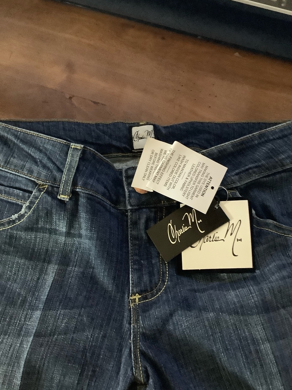Classic Dark Blue Women’s Jeans - Cheryl M Jeans Made in the USA 31x37